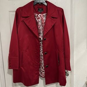 Brand new dennis basso Dark Red Jacket for Plus women Size 1X